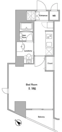 Image 2 - 松竹梅　よしだ, Ushigome Chuo-dori, Ichigaya-Sadoharacho 2-chome, Shinjuku, 162-0805, Japan - Apartment for rent