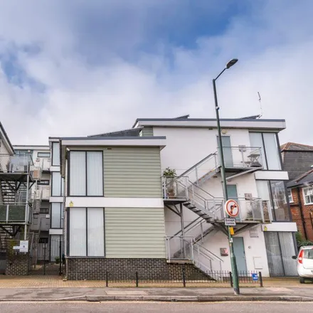 Rent this studio apartment on Churchill Court in 37-39 Palmerston Road, Bournemouth