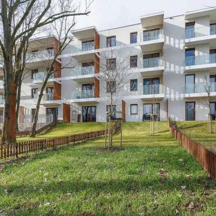 Rent this 1 bed apartment on Stanisława Lema 15E in 31-572 Krakow, Poland