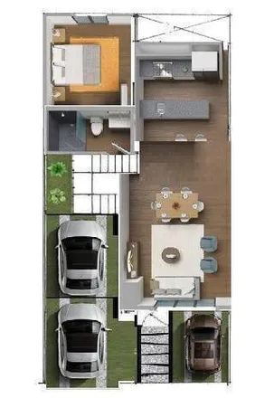 Buy this 4 bed house on Subsistema DIF Angélica Aragón in Calle Cerro Colorado, Colonia Bosques de Lindavista