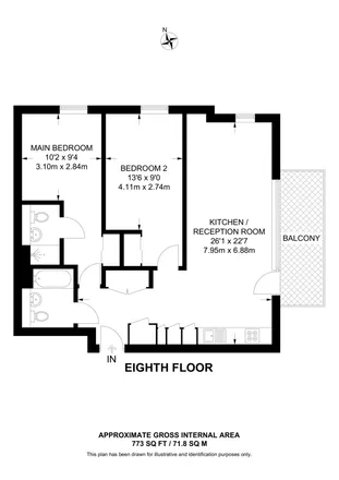 Image 8 - Regalia Point, 30 Palmers Road, London, E2 0FQ, United Kingdom - Apartment for rent