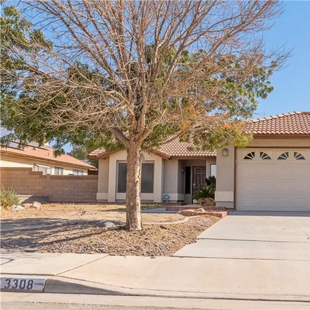 Buy this 3 bed house on 3308 Voyager Street in Rosamond, CA 93560