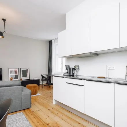 Rent this 1 bed apartment on Müggelstraße 29 in 10247 Berlin, Germany