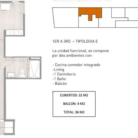 Buy this studio apartment on Bauness 1190 in Parque Chas, C1427 BLA Buenos Aires