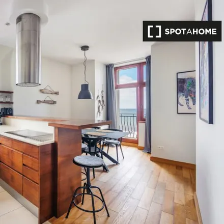 Rent this 3 bed apartment on Romualda Traugutta 8 in 81-724 Sopot, Poland