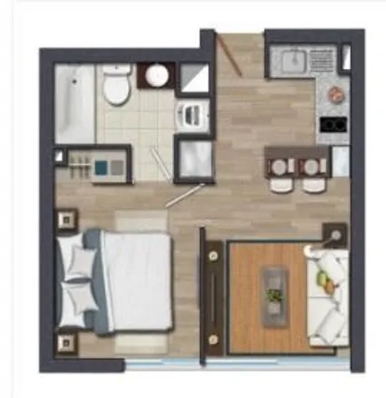 Buy this 1 bed apartment on Banco Central de Chile 901 in 838 0552 Provincia de Santiago, Chile