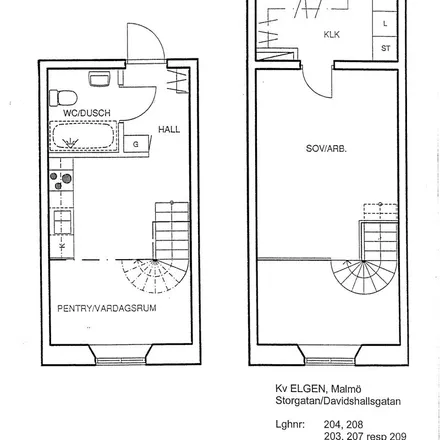 Rent this 2 bed apartment on Davidshall in Davidshallsgatan, 211 45 Malmo