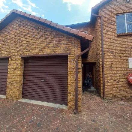 Rent this 2 bed townhouse on Vygie Crescent in Groeneweide, Gauteng
