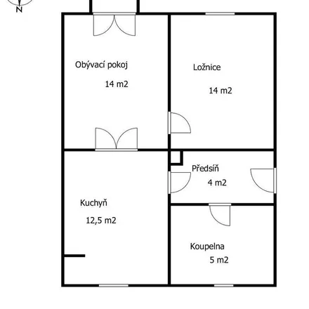 Rent this 1 bed apartment on Dr. Foustky in 272 01 Kladno, Czechia