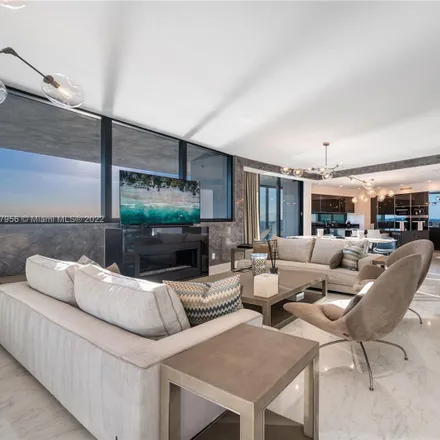 Rent this 3 bed condo on Porsche Design Tower in 18555 Collins Avenue, Golden Shores