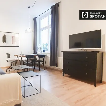 Rent this studio apartment on Kopenhagener Straße 26 in 10437 Berlin, Germany
