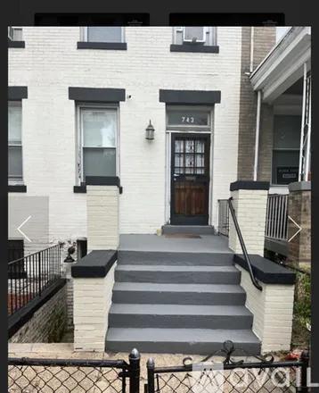 Rent this 3 bed townhouse on 743 Park Rd NW