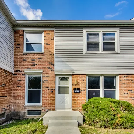 Buy this 3 bed townhouse on 4043 Princeton Court in Streamwood, IL 60107