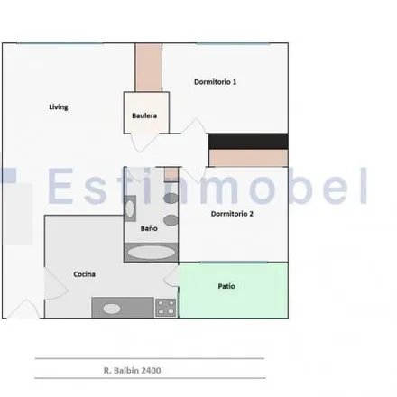 Rent this 2 bed apartment on Avenida Doctor Ricardo Balbín 2440 in Belgrano, C1428 DIN Buenos Aires