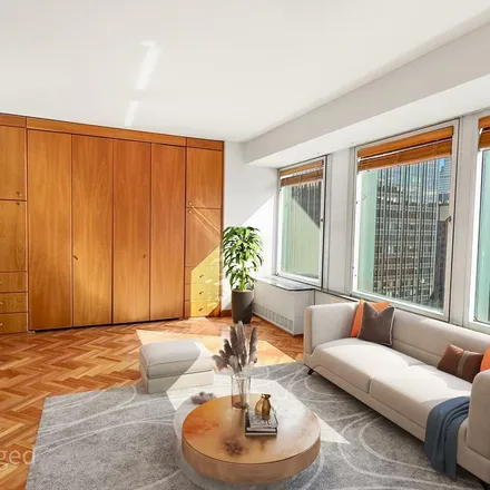 Rent this 1 bed apartment on CitySpire Center in 150-156 West 56th Street, New York