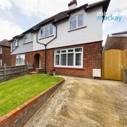 Rent this 3 bed house on City Car Club in Hallyburton Road, Portslade by Sea