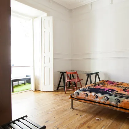 Rent this 7 bed room on Rua José Falcão 31 in 1170-193 Lisbon, Portugal
