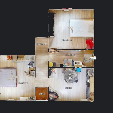 Rent this 3 bed apartment on 295 Quai Rivière Neuve in 83200 Toulon, France