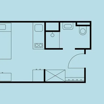 Rent this 1 bed apartment on The FIZZ (Studentenwohnheim) in Schöfferstraße, 64295 Darmstadt-West