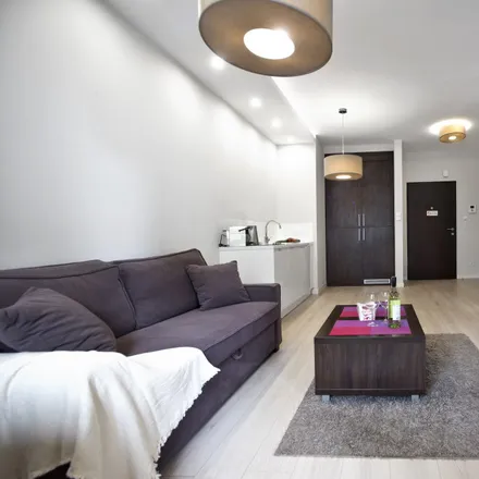 Rent this 1 bed apartment on Giełdowa 4D in 01-211 Warsaw, Poland