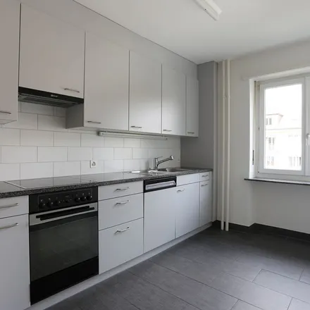 Rent this 4 bed apartment on Gundeldingerstrasse 492 in 4053 Basel, Switzerland