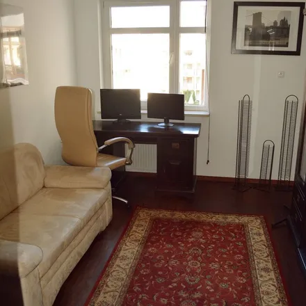 Rent this 1 bed apartment on Aleja Wilanowska in 02-958 Warsaw, Poland