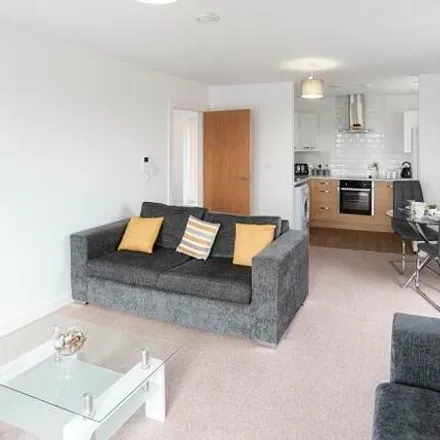 Rent this 1 bed apartment on 28-39 Colman Gardens in Salford, M5 3NT