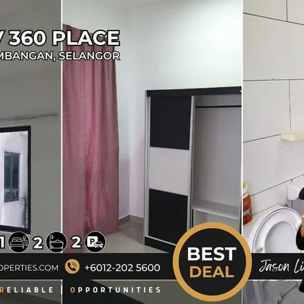 Rent this 3 bed apartment on Jalan Raya 2 in Seri Serdang, 43300 Subang Jaya