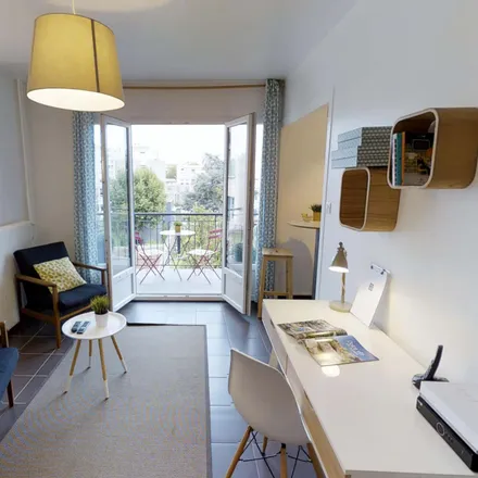 Rent this 1 bed apartment on 15 Avenue des Frères Lumière in 69008 Lyon, France