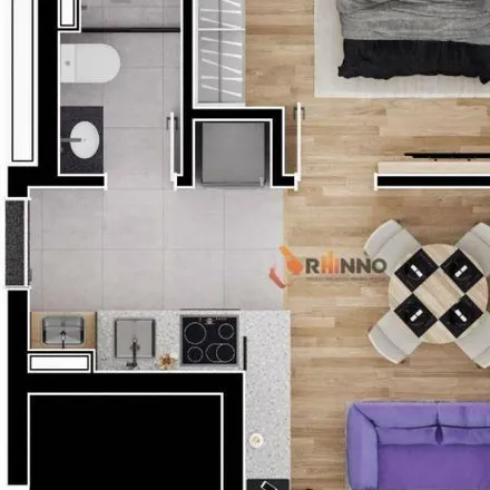 Buy this 1 bed apartment on Rua Francisco Ader 502 in Novo Mundo, Curitiba - PR