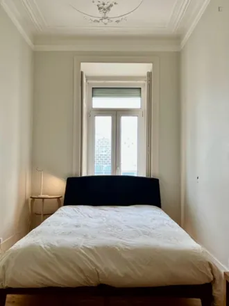 Rent this 2 bed room on Rua Ferreira Lapa in 1050-091 Lisbon, Portugal