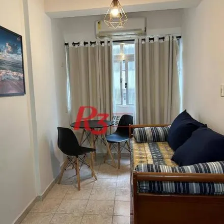 Rent this 1 bed apartment on Avenida Doutor Epitácio Pessoa in Ponta da Praia, Santos - SP