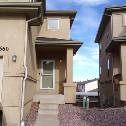 Rent this 4 bed townhouse on 3664 Venice Grove in Colorado Springs, CO 80910