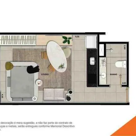 Buy this 1 bed apartment on Send Cooliving in Rua Senador Dantas 80, Centro