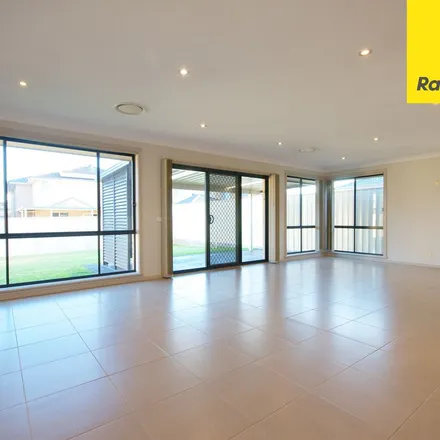 Rent this 4 bed apartment on 7 Endeavour Circuit in Harrington Park NSW 2567, Australia