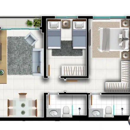 Buy this 2 bed apartment on Rua Capri in Parque Amazonas, Goiânia - GO
