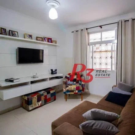 Buy this 2 bed apartment on Avenida dos Bancários in Ponta da Praia, Santos - SP