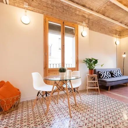 Rent this 1 bed apartment on Carrer de l'Atlàntida in 08001 Barcelona, Spain