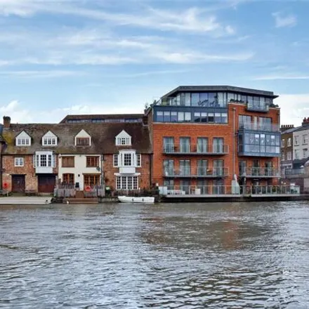 Rent this 3 bed townhouse on Eton College Boathouse in Brocas Street, Eton