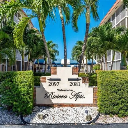 Buy this 1 bed condo on 2087 South Ocean Drive in Hallandale Beach, FL 33009