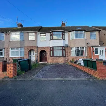 Rent this 3 bed house on 17 Macaulay Road in Coventry, CV2 5FD
