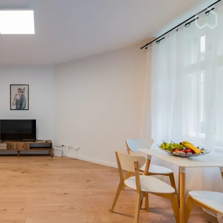Rent this 1 bed apartment on Dolziger Straße 13 in 10247 Berlin, Germany