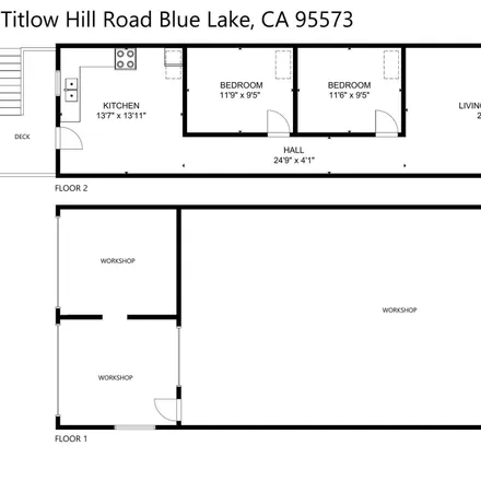 Image 7 - 605 Old California State Route 299, Willow Creek, CA 95525, USA - House for sale