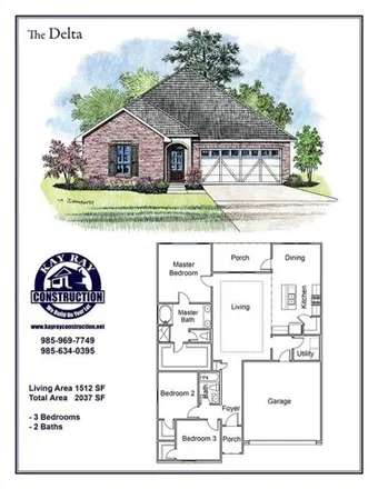 Buy this 3 bed house on unnamed road in Tangipahoa Parish, LA
