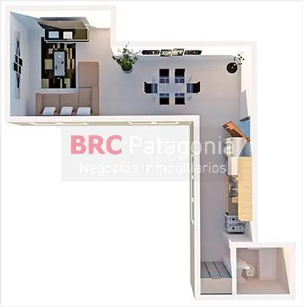 Buy this studio apartment on Don Bosco 417 in Lera, 8400 San Carlos de Bariloche