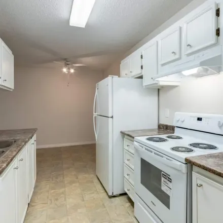 Rent this 1 bed apartment on 624 Hooke Road NW in Edmonton, AB T5A 4L4