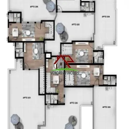 Buy this 3 bed apartment on Rua João Menezes Soares in Nacional, Contagem - MG