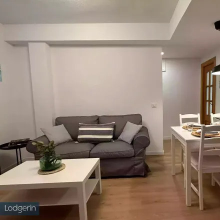 Rent this studio room on Calle de Thader in 28025 Madrid, Spain