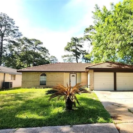 Rent this 3 bed house on 5502 Ashgate Drive in Spring, TX 77373