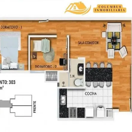 Buy this 2 bed apartment on Jirón Francisco de Zela in Lince, Lima Metropolitan Area 51015